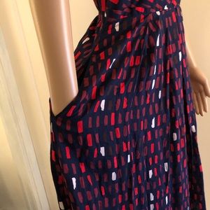 11.1.TYLHO fit-n-flare Dress with Pockets; Small